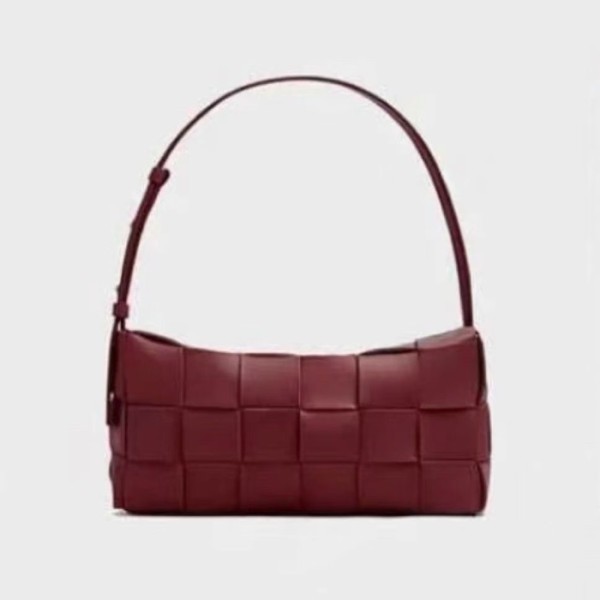 ✨보테가베네타 여성 버건디 카세트백 - Bottega Veneta Womens Burgundy Cassette Bag - bv34x