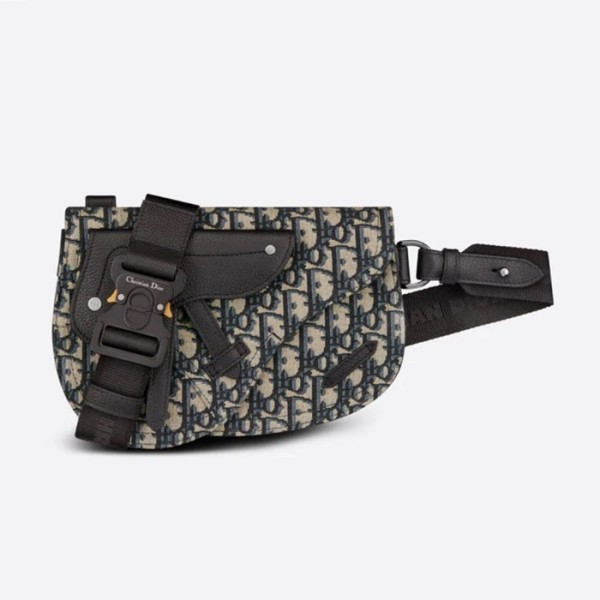 ✨디올 남성 네이비 새들백 - Dior Mens Navy Saddle Bag - di295x