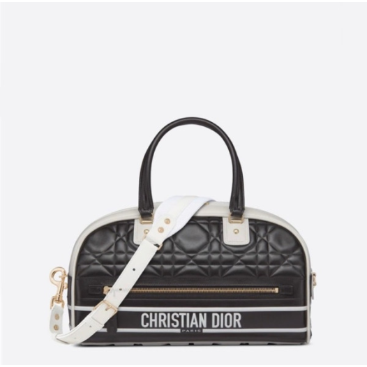 ❤디올 여성 블랙 볼링백 - Dior Womens Black Bowling Bag - di319x