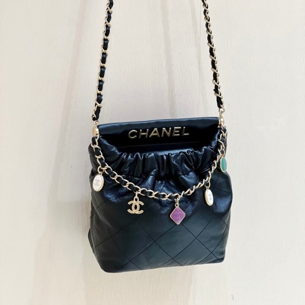 ✨샤넬 여성 블랙 체인백 - Chanel Womens Cross Bag - ch62x