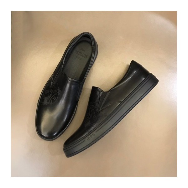 ✨벨루티 남성 블랙 로퍼 - Berluti Mens Black Loafer - ber162x
