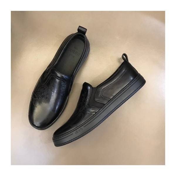 ✨벨루티 남성 블랙 로퍼 - Berluti Mens Black Loafer - ber166x