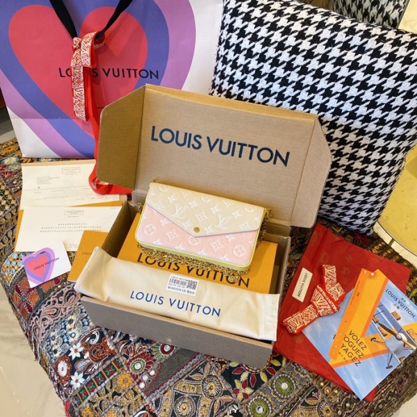 ✨루이비통 여성 핑크 폰백 - Louis vuitton Womens Pink Phone Bag - lv550x