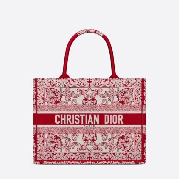 ✨디올 여성 레드 북토트 - Dior Womens Red Book Tote - di320x