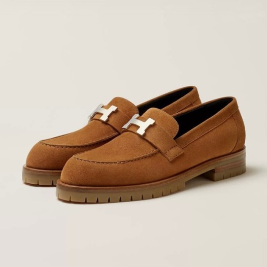 ❤에르메스 여성 시그니처 카멜 로퍼 - Hermes Womens Camel Loafer - he82x