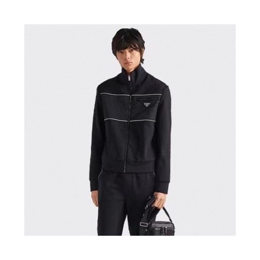 ❤프라다 남성 블랙 후드 자켓 - Prada Mens Black Jackets - pr338x