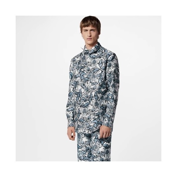 ✨루이비통 남성 블루 셔츠 - Louis vuitton Mens Blue Tshirts - lv667x