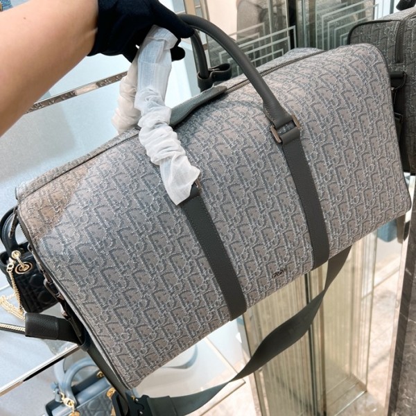 ✨디올 남성 Lingot 그레이 키폴 - Dior Mens Gray Keepall - di348x