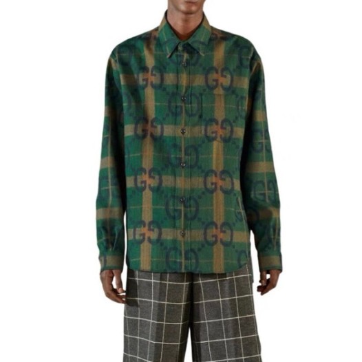 ❤구찌 남성 트렌디 그린 셔츠 - Gucci Mens Green Tshirts - gu366x