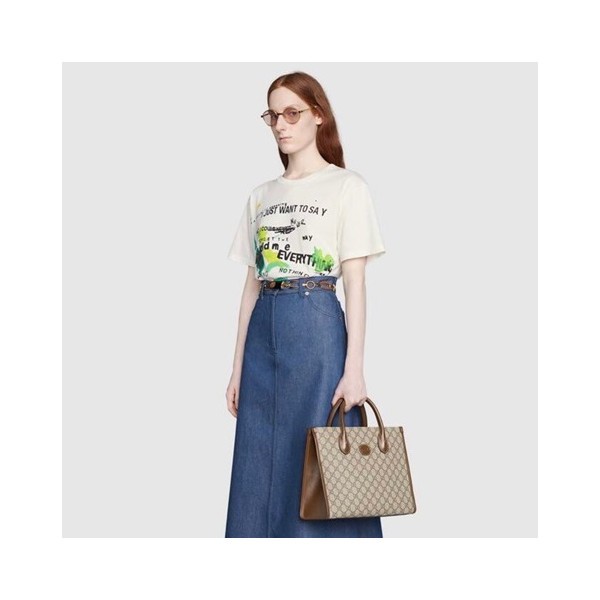 ✨구찌 여성 브라운 토트백- Gucci Womens Brown Tote Bag - gu426x