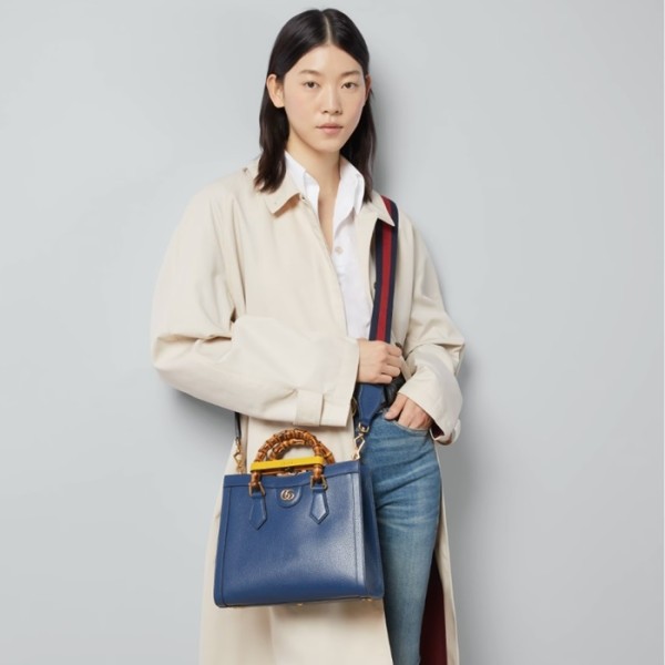 ✨구찌 여성 블루 Diana 크로스백- Gucci Womens Blue Cross Bag - gu452x