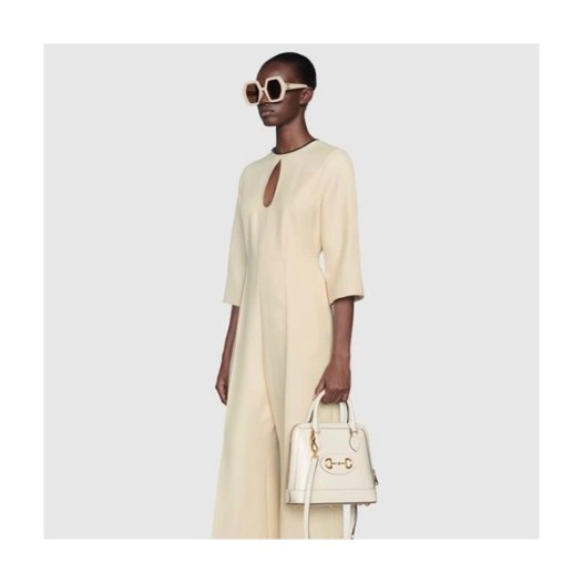 ❤구찌 여성 화이트 홀스빗 토트백 - Gucci Womens White Tote Bag - gu481x