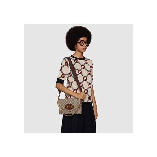 ✨구찌 여성 브라운 홀스빗 플랩 백 - Gucci Womens Brown Flap Bag - gu520x