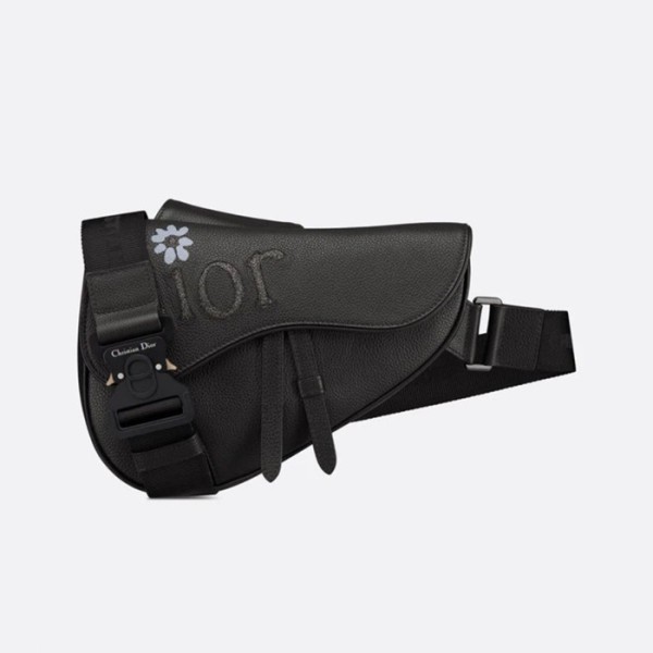 ✨디올 남성 블랙 새들백 - Dior Mens Black Saddle Bag - di365x