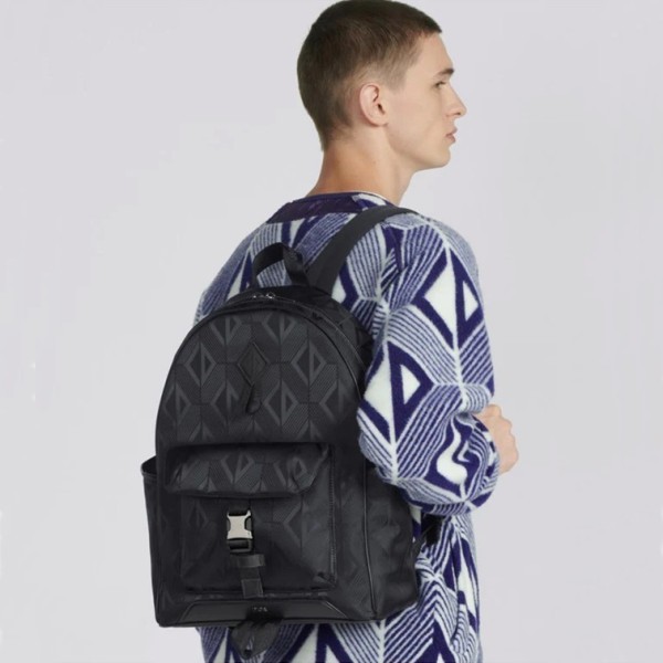 ✨디올 남성 블랙 백팩 - Dior Mens Black Back Pack - di366x