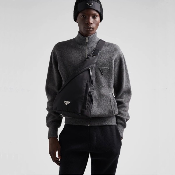 ✨프라다 남성 블랙 크로스백 - Prada Mens Black Cross Bag - pr288x