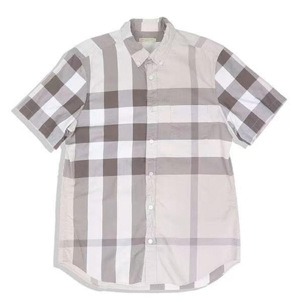 ✨버버리 남성 베이직 화이트 반팔 셔츠 - Burberry Mens White Tshirts - bu143x