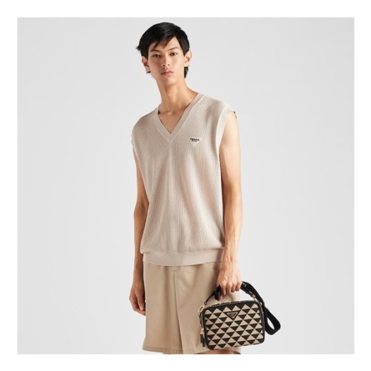 ❤프라다 남성 베이지 베스트 - Prada Mens Beige Vest - pr378x