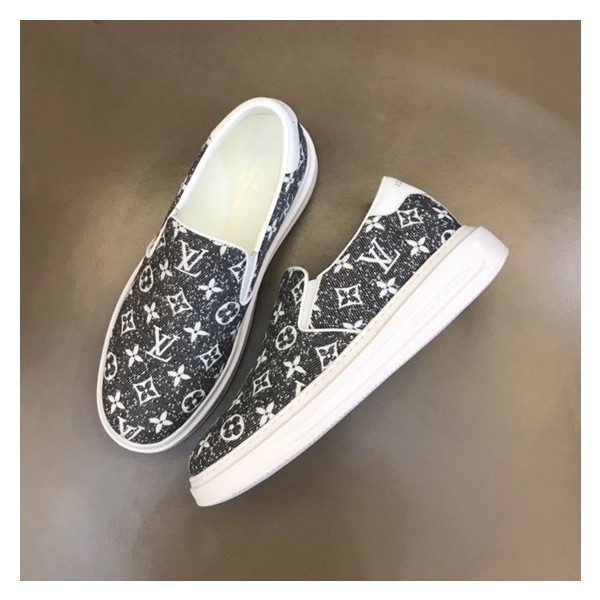 ✨루이비통 남성 모던 블랙 로퍼 - Louis vuitton Mens Black Loafer - lv749x