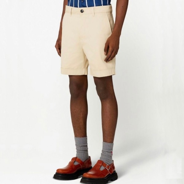 ✨아미 남성 화이트 반바지 - Ami Mens White Half-pants - am02x