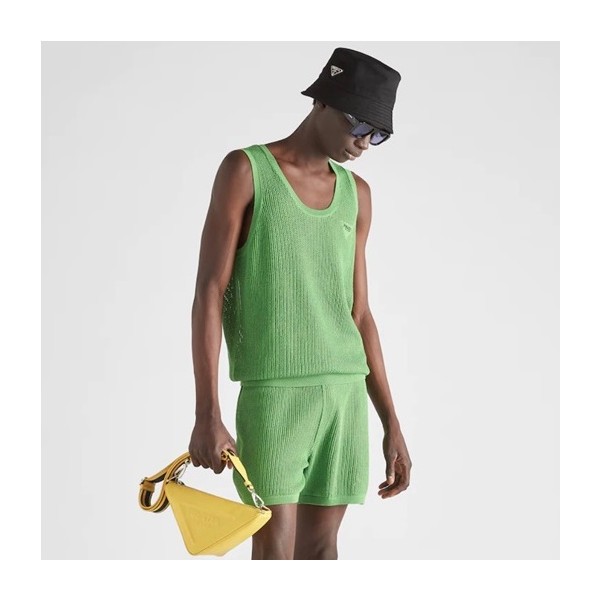 ✨프라다 남성 모던 그린 반바지 - Prada Mens Green Half-pants - pr406x