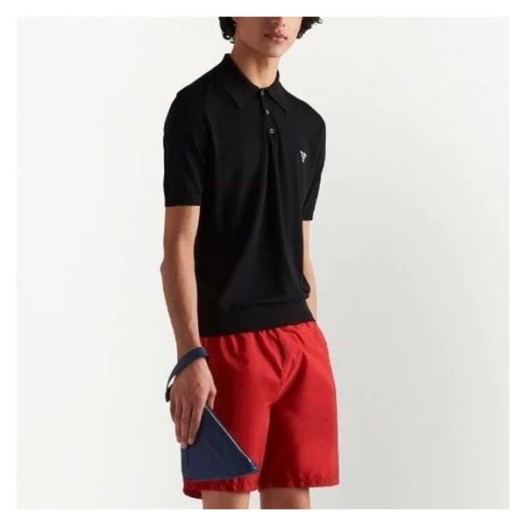 ❤프라다 남성 모던 레드 반바지 - Prada Mens Red Half-pants - pr410x