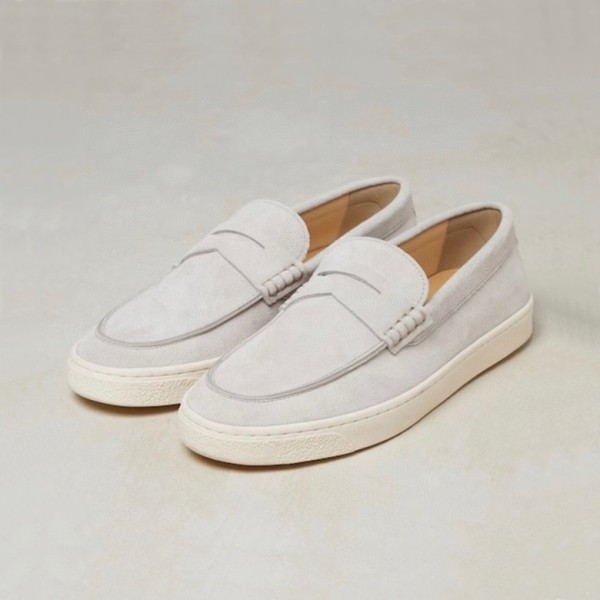 ✨브루넬로쿠치넬리 남성 베이지 로퍼 - Brunello Cucinelli Mens Beige Loafer - bru60x