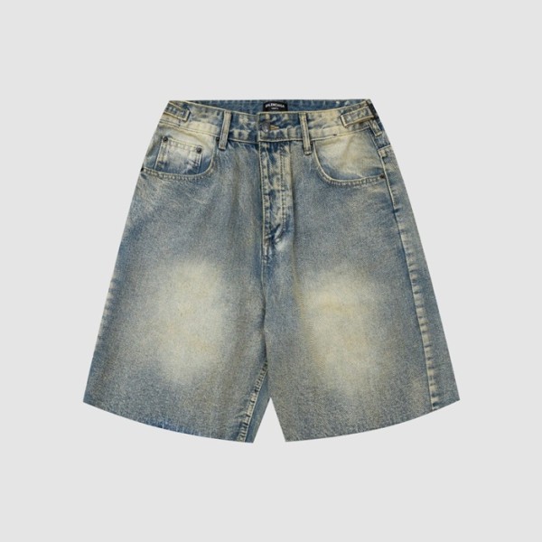 ✨발렌시아가 남성 블루 반바지 - Balenciaga Mens Blue Half-pants - ba317x