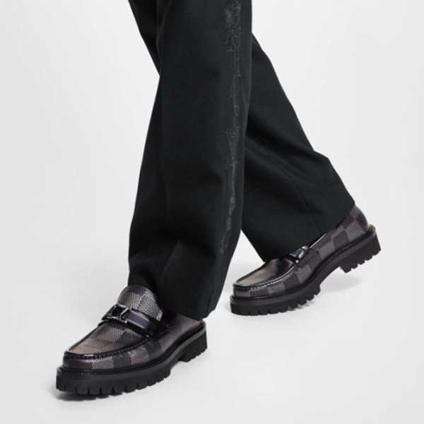 ✨루이비통 남성 블랙 로퍼 - Louis vuitton Mens Black Loafer - lv807x