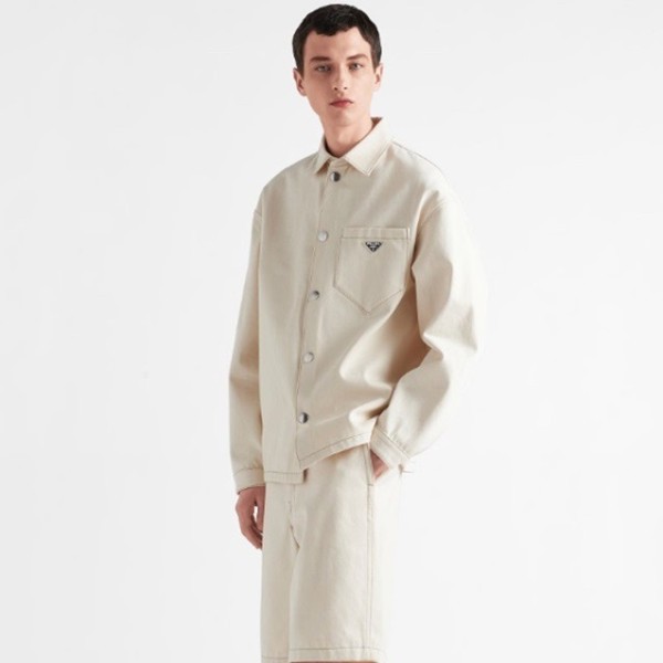 ✨프라다 남성 모던 베이지 셔츠 - Prada Mens Beige Shirts - pr446x