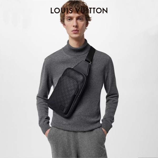 ✨루이비통 남성 블랙 크로스백 - Louis Vuitton Mens Black Cross Bag - lv857x