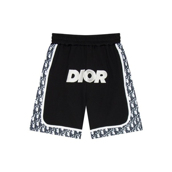 ✨디올 남성 캐쥬얼 블랙 반바지 - Dior Mens Black Half-pants - di444x