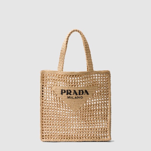 ✨프라다 여성 크로셰 토트백 1BG393 - Prada Womens Crochet Tote Bag - pr475x