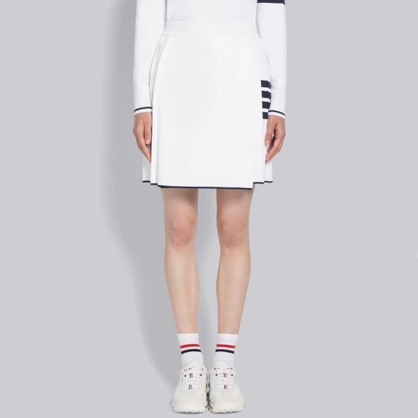 ✨톰브라운 여성 화이트 스커트 - Thom Browne Womens White Skirts - th57x
