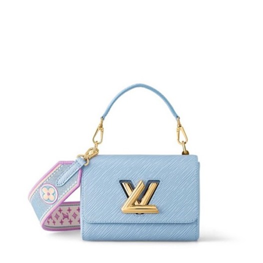★루이비통 여성 블루 트위스트 MM - Louis vuitton Womens Blue Twist Bag - lv910x