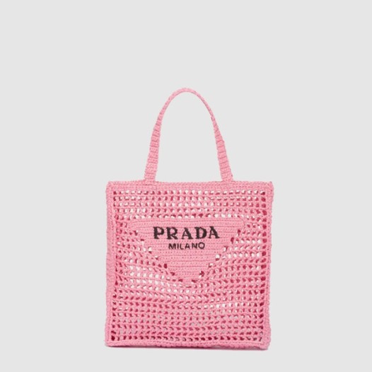 ❤프라다 여성 크로셰 토트백 1BG393 - Prada Womens Crochet Tote Bag - pr497x