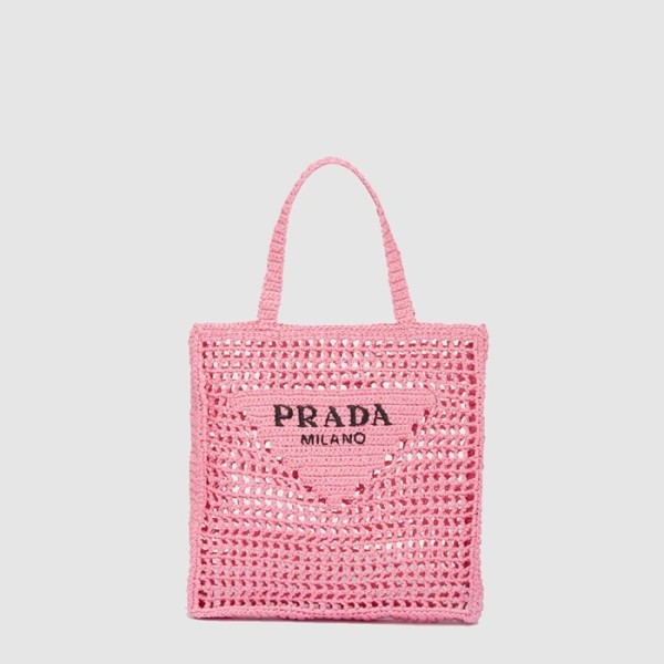 ✨프라다 여성 크로셰 토트백 1BG393 - Prada Womens Crochet Tote Bag - pr497x