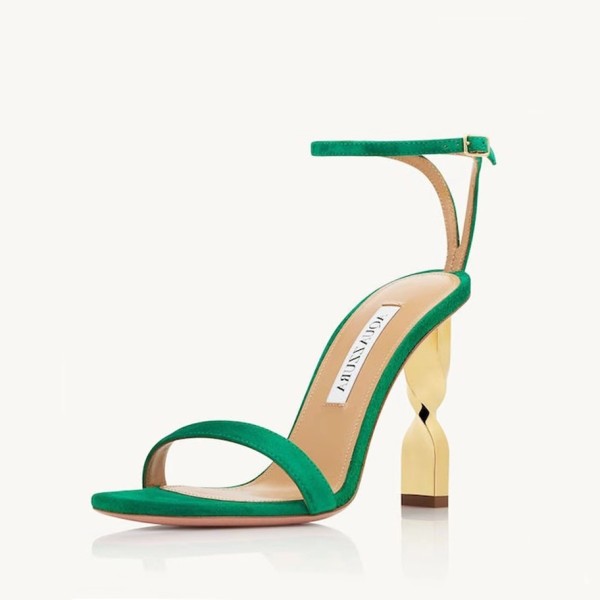 ✨아쿠아주라 여성 그린 하이힐 - Aquazzura Womens Green High-heels - aq09x