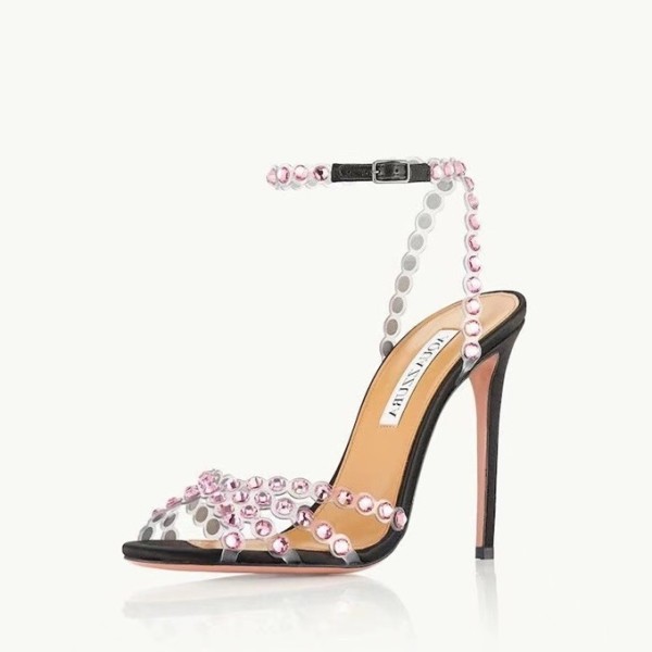 ✨아쿠아주라 여성 핑크 하이힐 - Aquazzura Womens Pink High-heels - aq12x
