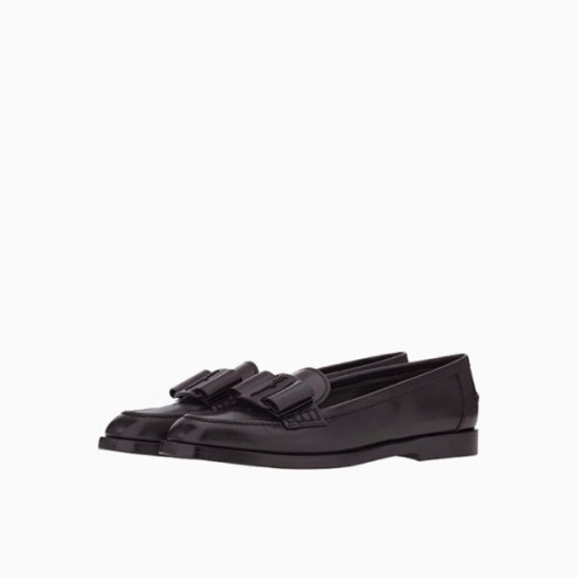 ❤페라가모 여성 블랙 로퍼 - Salvatore Ferragamo Black Beige Loafer - sf59x