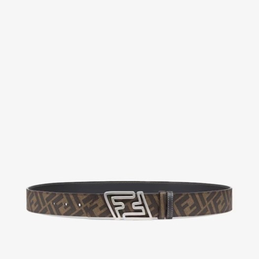 ❤펜디 남성 시그니처 양면 블랙 벨트 - Fendi Mens Black Belts - fe121x