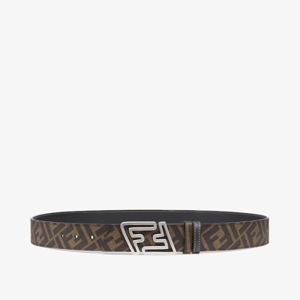 ✨펜디 남성 시그니처 양면 블랙 벨트 - Fendi Mens Black Belts - fe121x