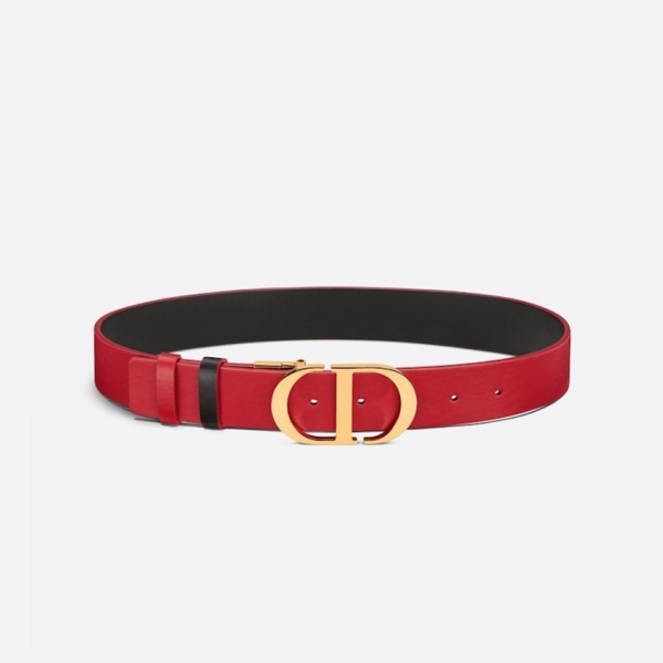 ✨디올 여성 레드 몽테뉴 벨트 - Dior Womens Red Belts - di482x