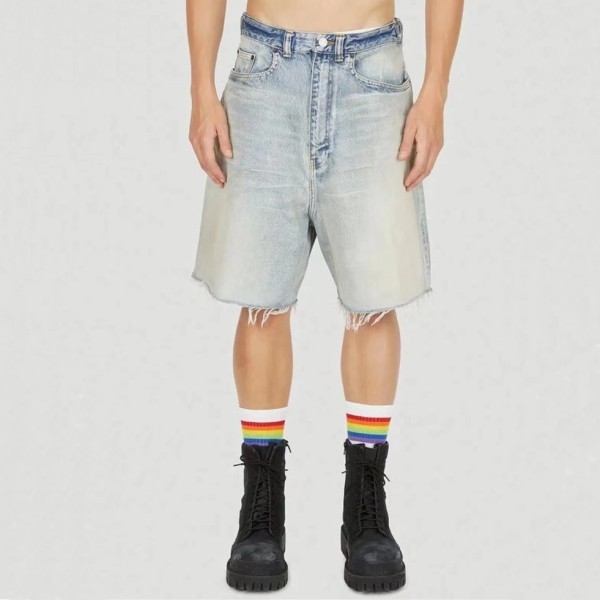 ✨발렌시아가 남성 블루 반바지 - Balenciaga Mens Blue Half-pants - ba317x