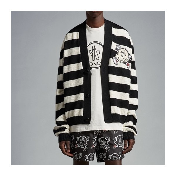 ✨몽클레어 남성 캐쥬얼 블랙 반바지 - Moncler Mens Black Half-pants - mo134x