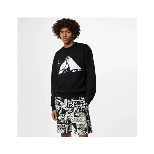 ❤루이비통 남성 블랙 반바지 - Louis vuitton Mens Black Half-pants - lv1034x