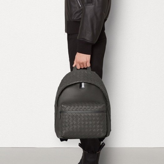 ❤보테가베네타 남성 클래식 그레이 백팩 - Bottega veneta Mens Gray Back Pack - bv76x