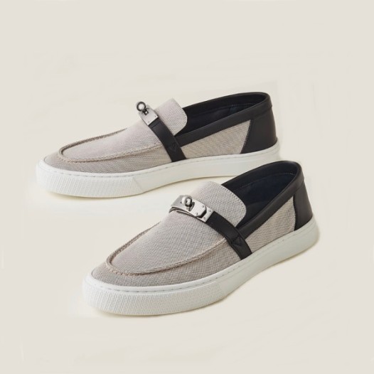 ❤에르메스 남/녀 그레이 로퍼 - Hermes Unisex Gray Loafer - he180x