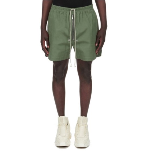 ❤릭오웬스 남성 카키 반바지 - Rick Owens Mens Khaki Half-pants - ric123x