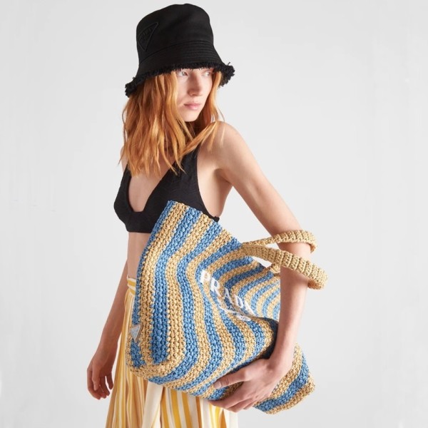 ✨프라다 여성 블루 토트백 - Prada Womens Blue Tote Bag - pr531x